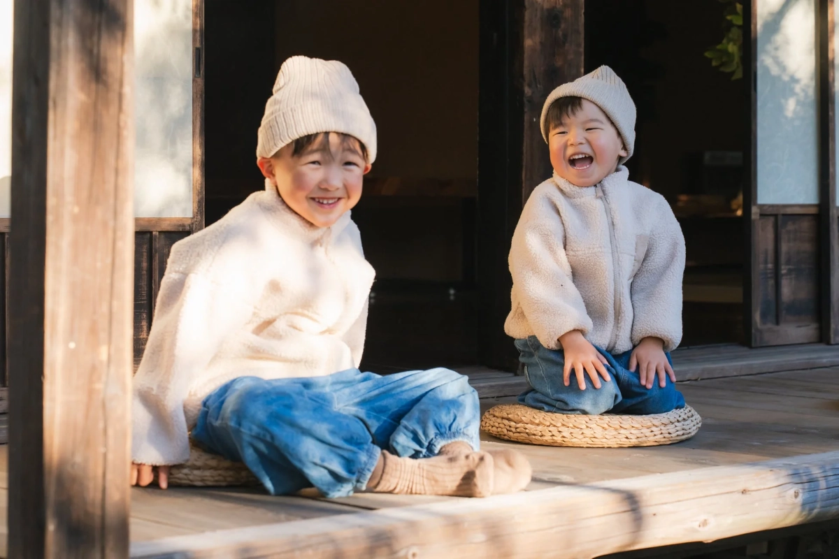 楽しそうに笑う子どもたち