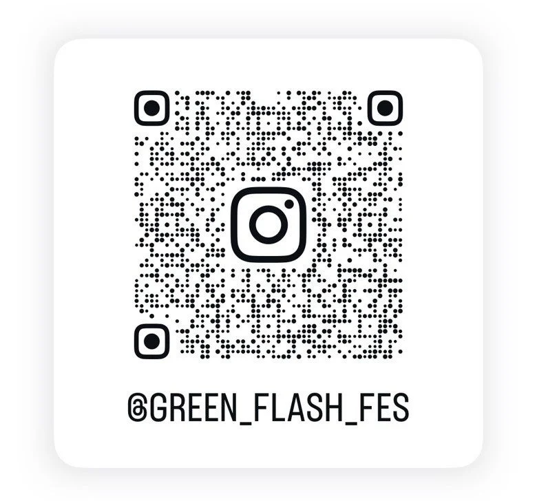 GREEN FLASH Fes Instagram QRコード