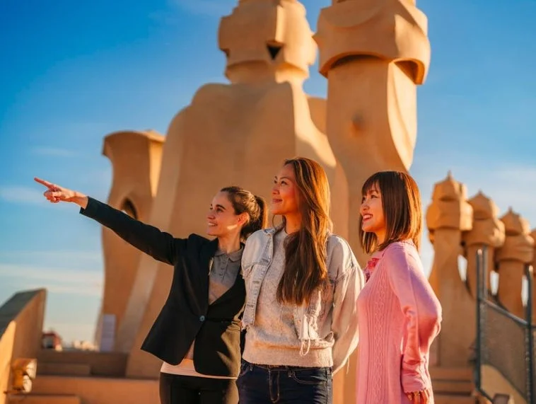 カサ・ミラの屋上