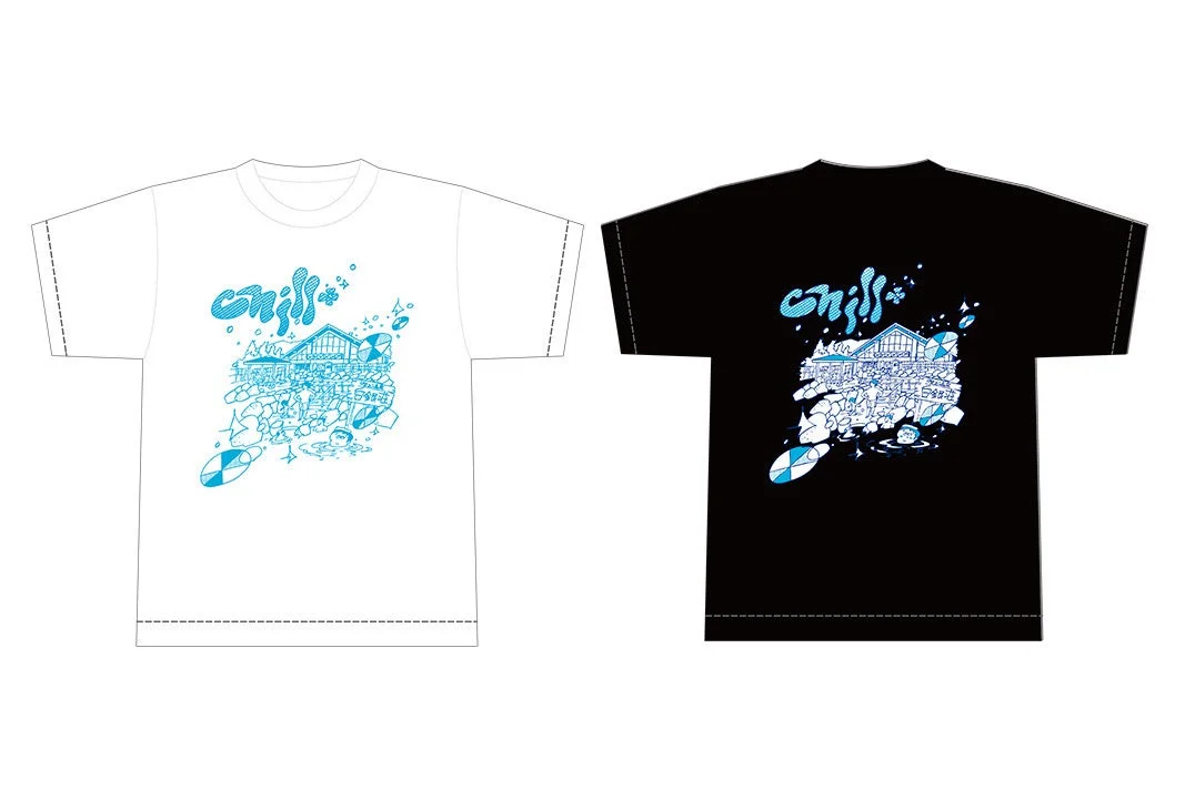 Chill+のTシャツデザイン