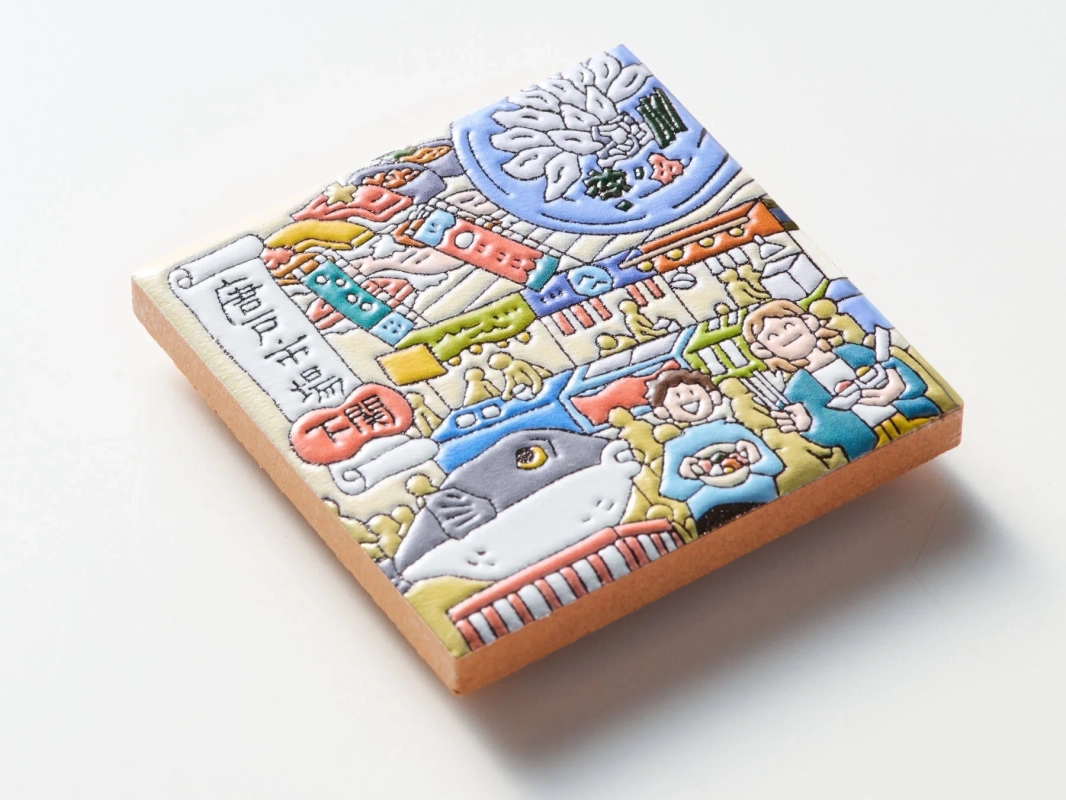 山口の伝統文化をイメージするマグネット