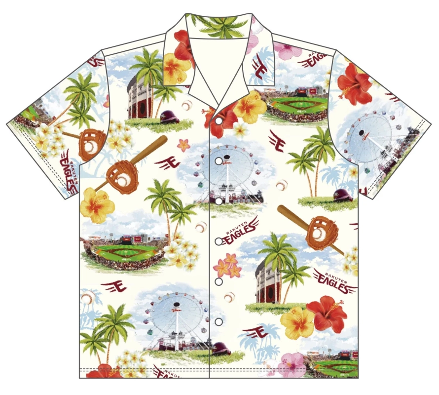 楽天イーグルス アロハシャツ