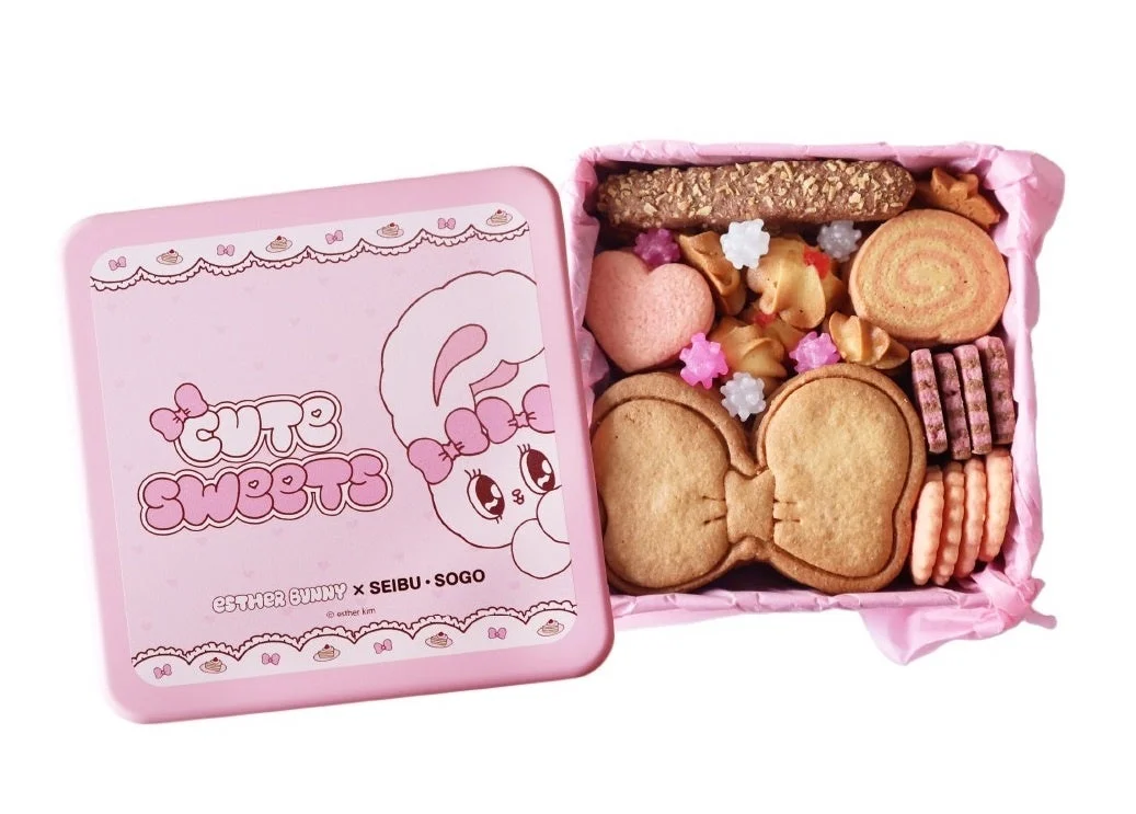 エスターバニークッキー缶