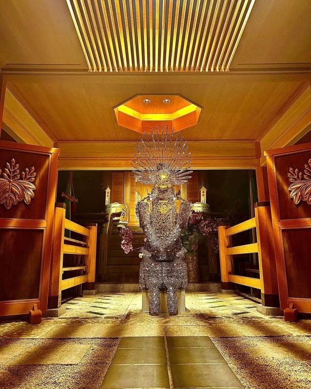 甲冑の展示風景