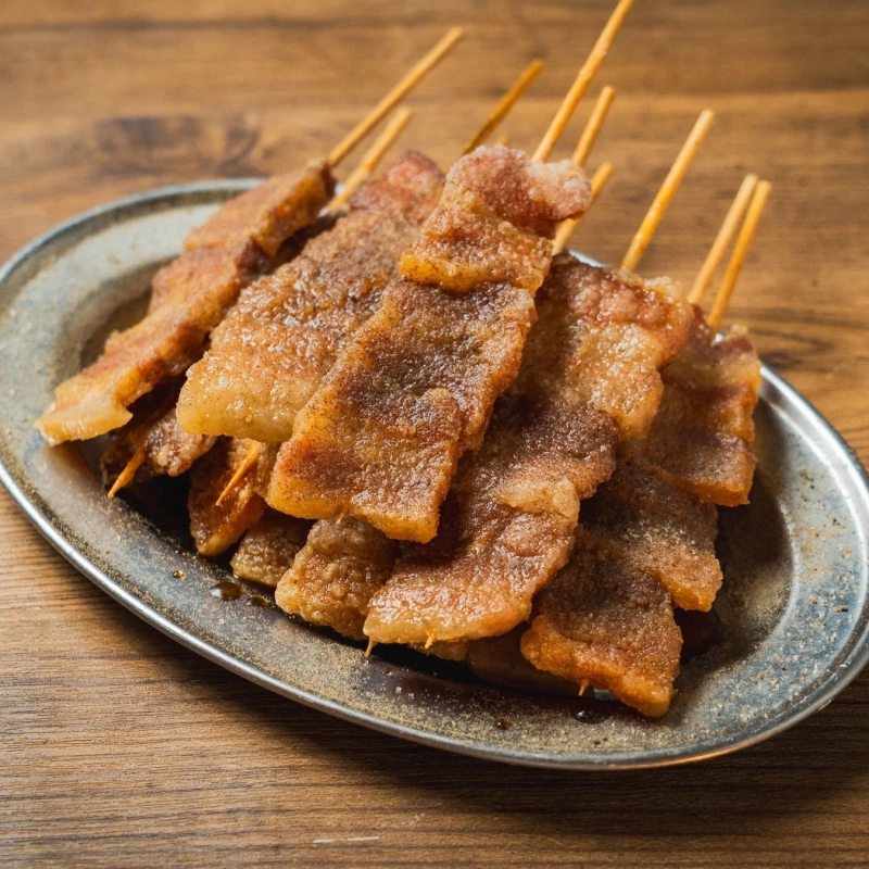 山盛りの串焼き