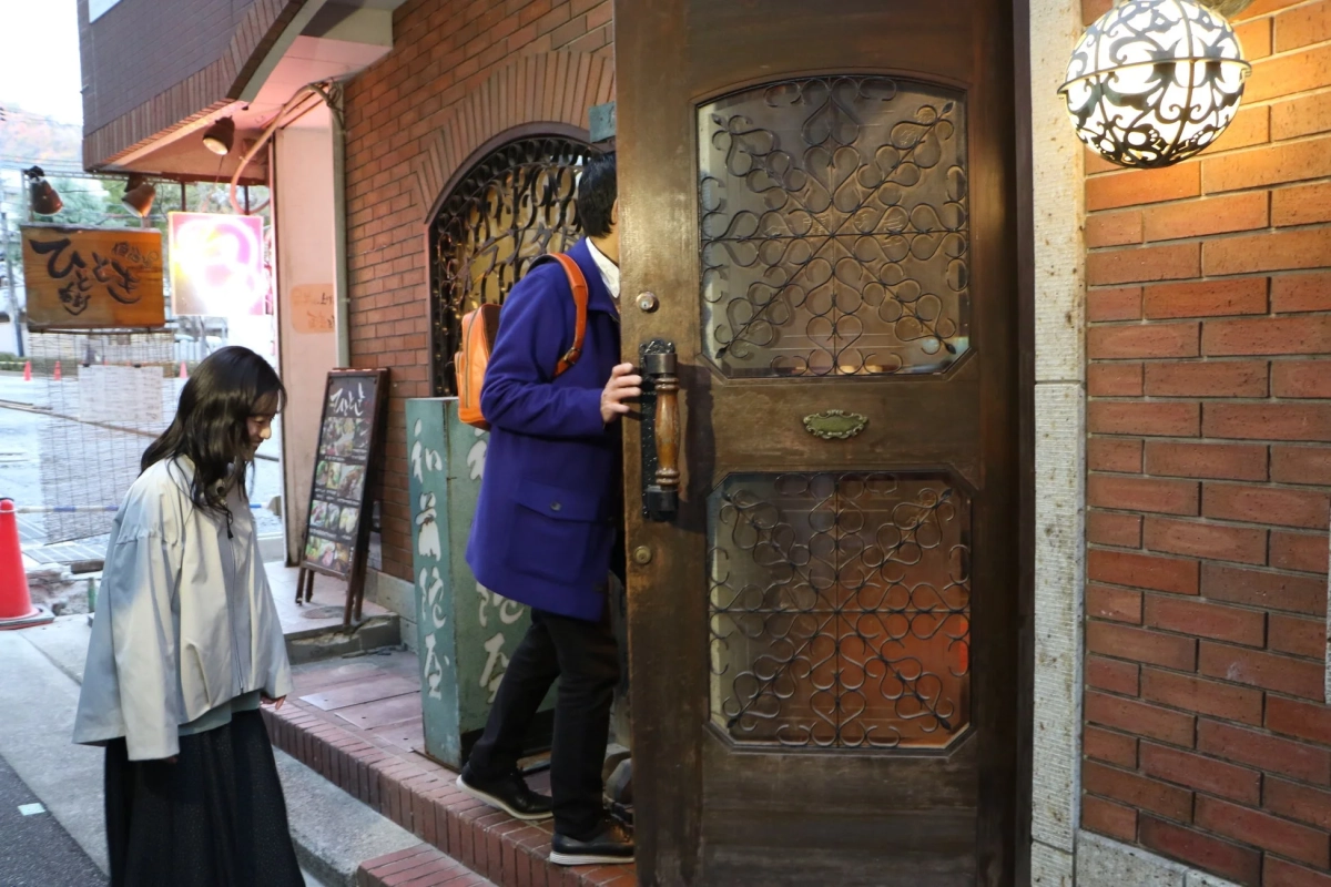 串かつ和蘭陀屋の入り口