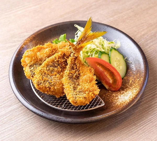 アジフライ定食