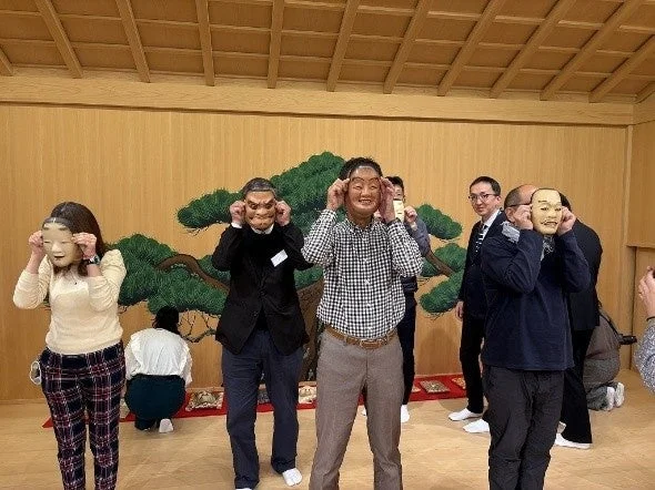 西宮能楽堂での能楽体験