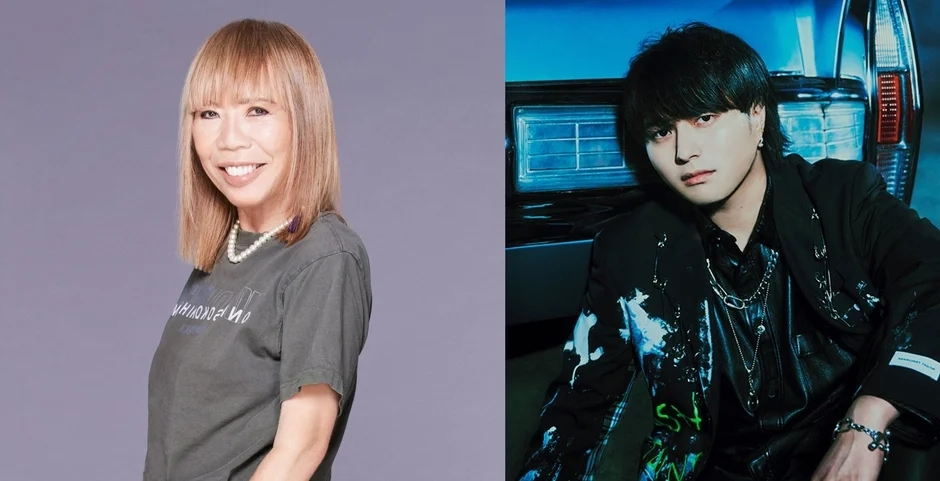 笑顔の女性とクールな表情の男性