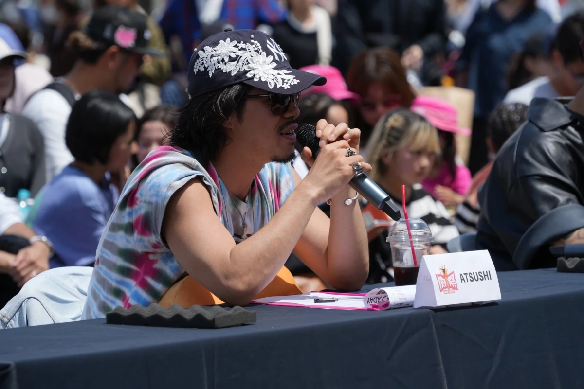ゲストジャッジのATSUSHIさん