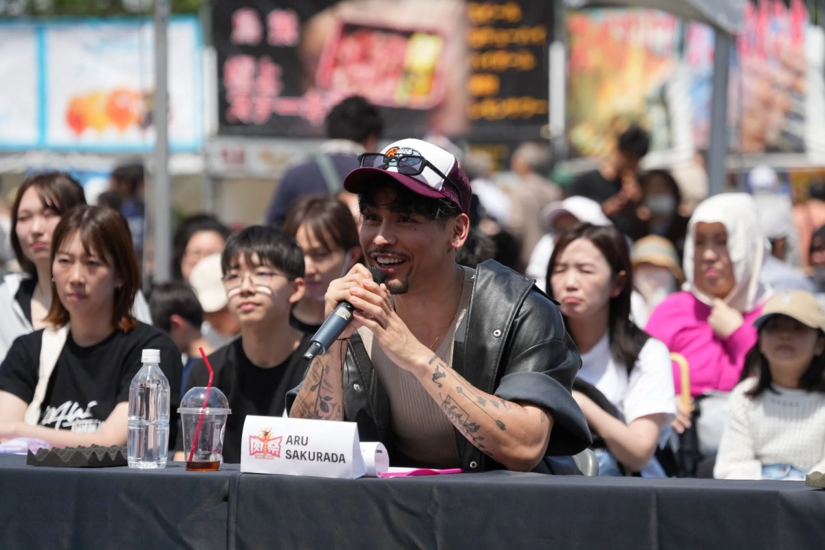 ゲストジャッジのARU SAKURADAさん