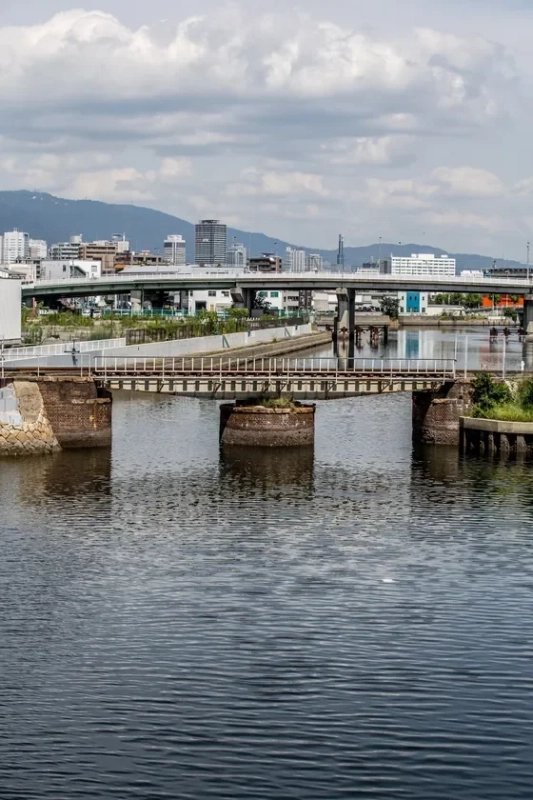 兵庫運河の風景
