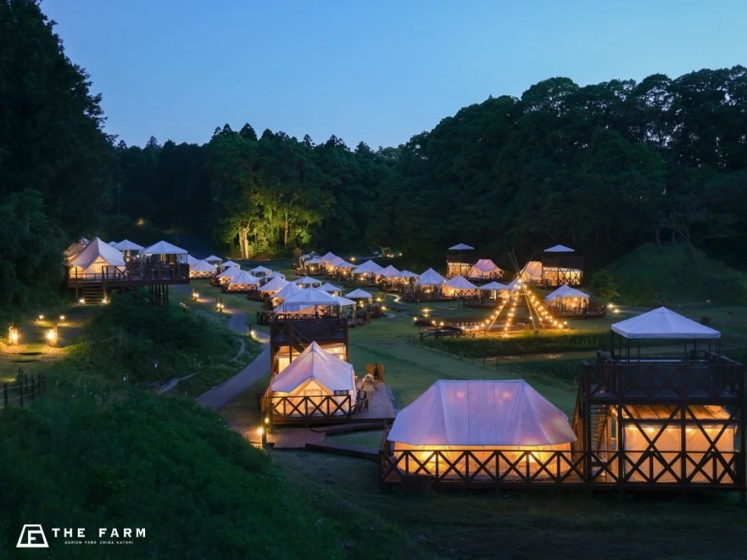 THE FARMのグランピング施設