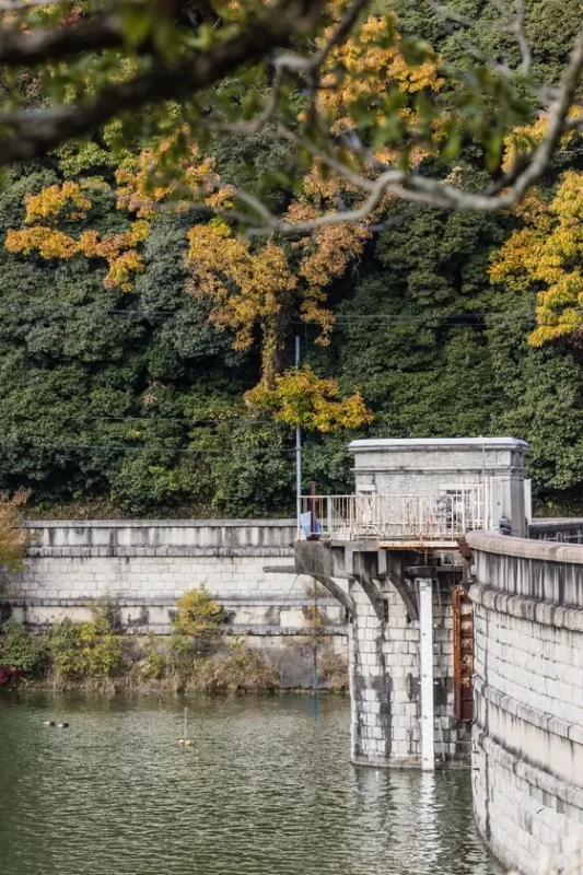 烏原貯水池の風景