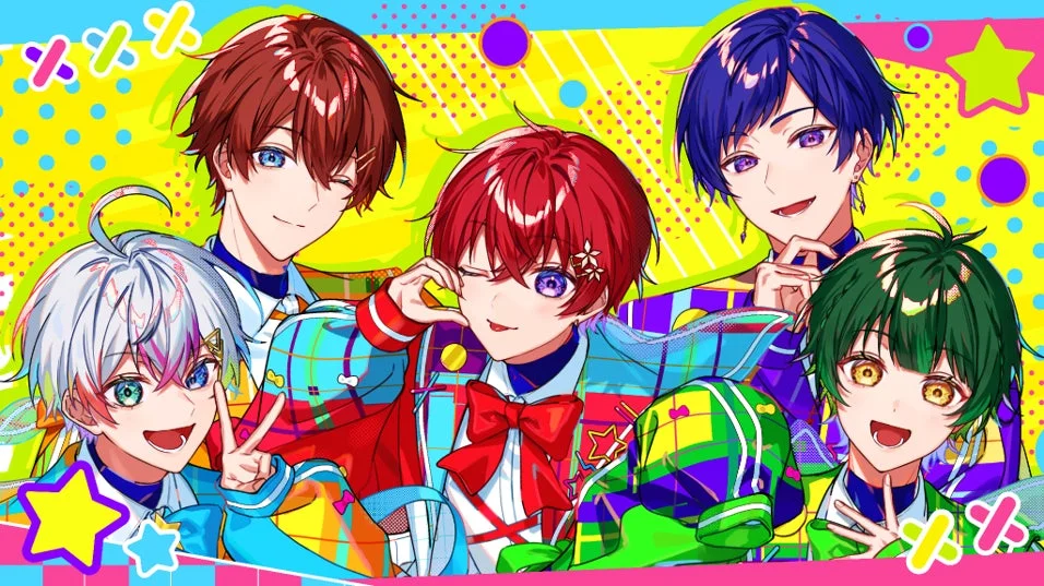 すたぽらメンバーのイラスト