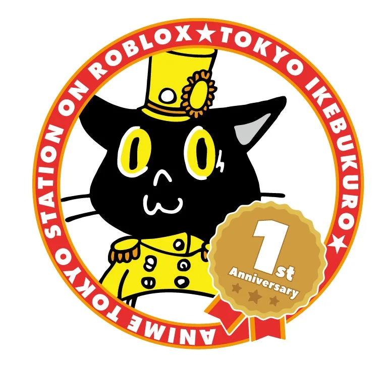 1周年記念バッジのロゴ