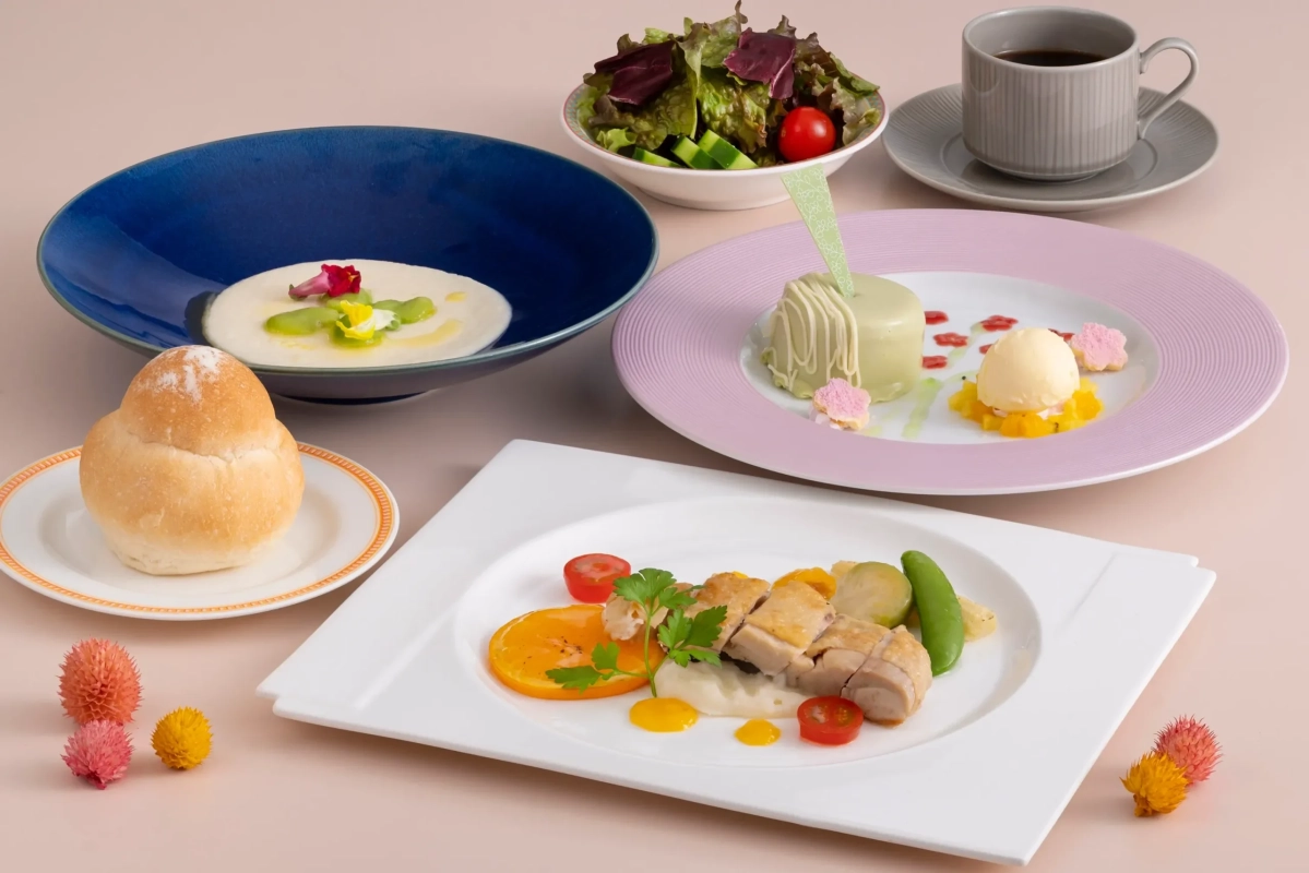 春ランチのコース料理