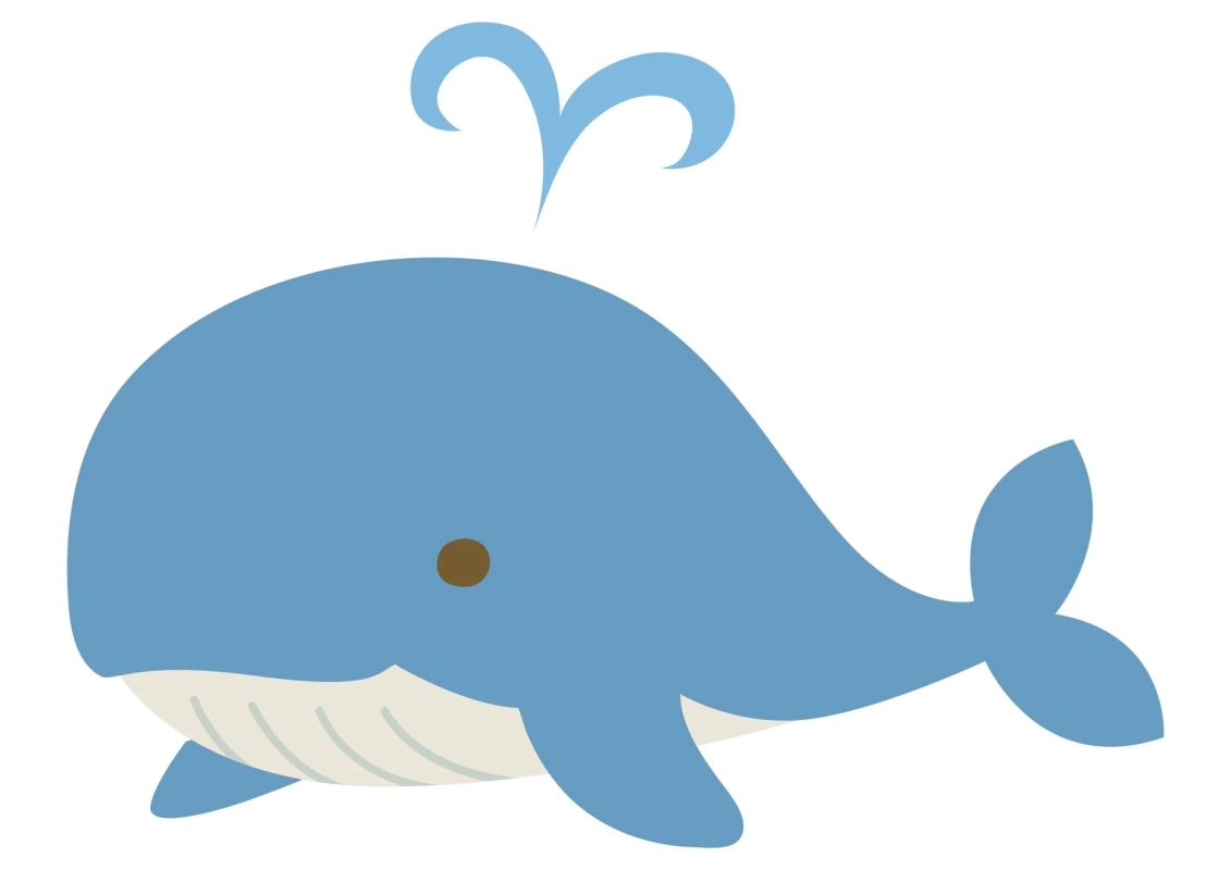クジラのイラスト