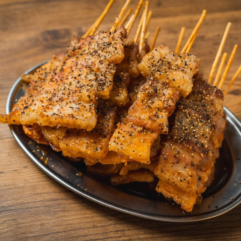 白胡椒の串焼き