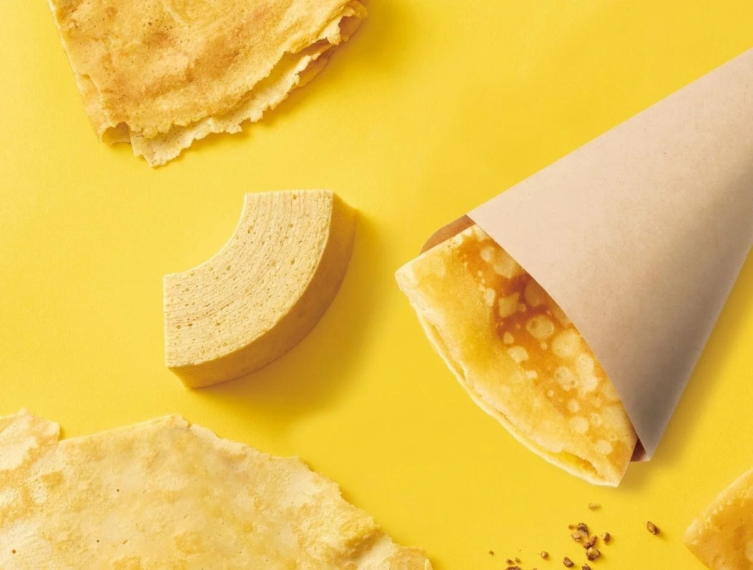 クレープとバウムクーヘン