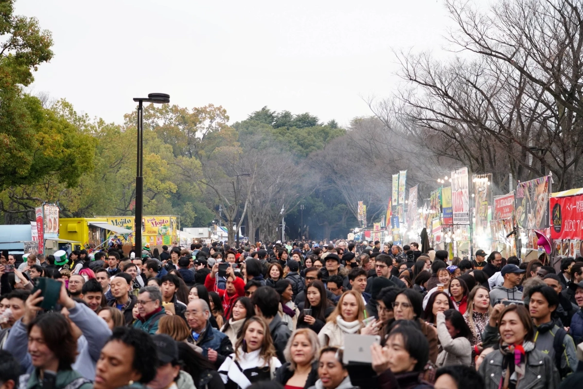 屋外イベントの様子