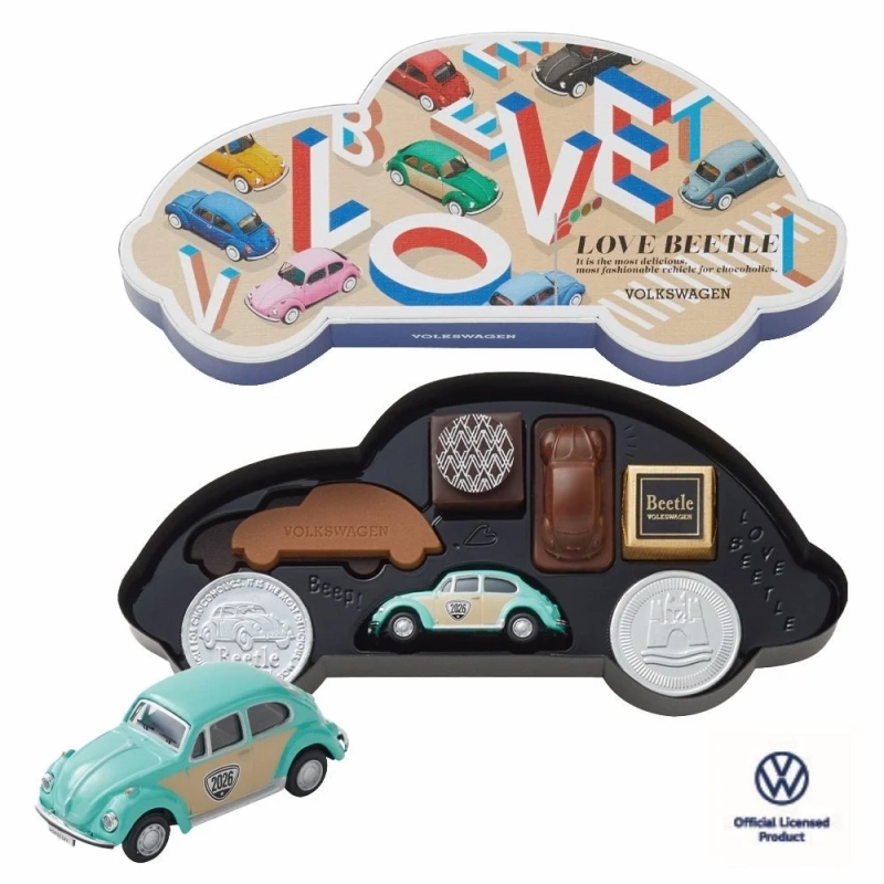Beetleのミニカー付きチョコレート