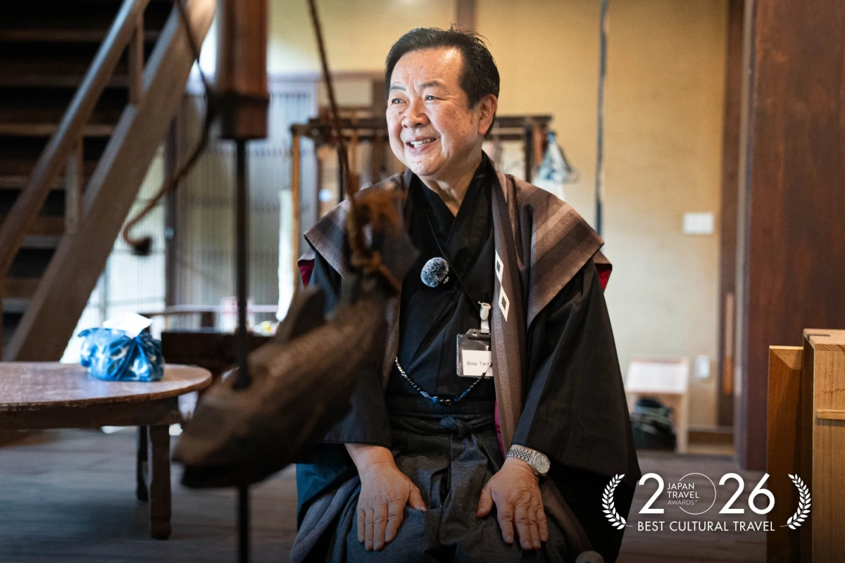 Boss Taichi JAPAN TRAVEL AWARDS™ 2026 BEST CULTURAL TRAVEL