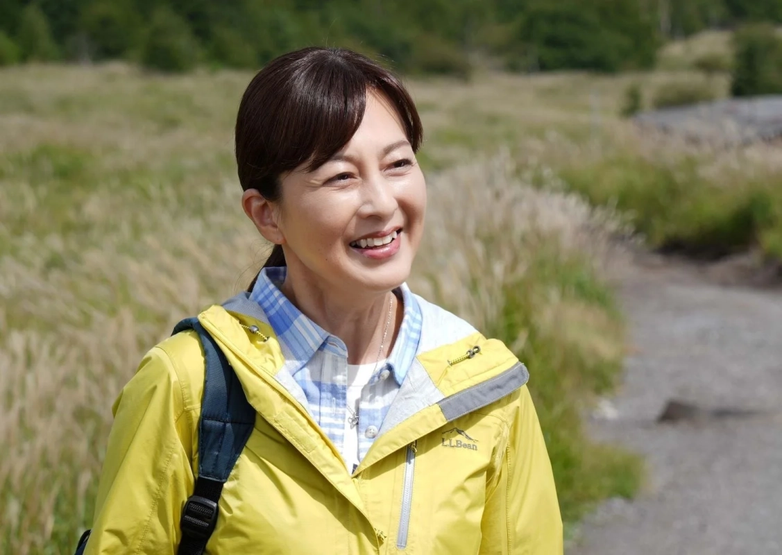 森尾由美さんの笑顔のポートレート