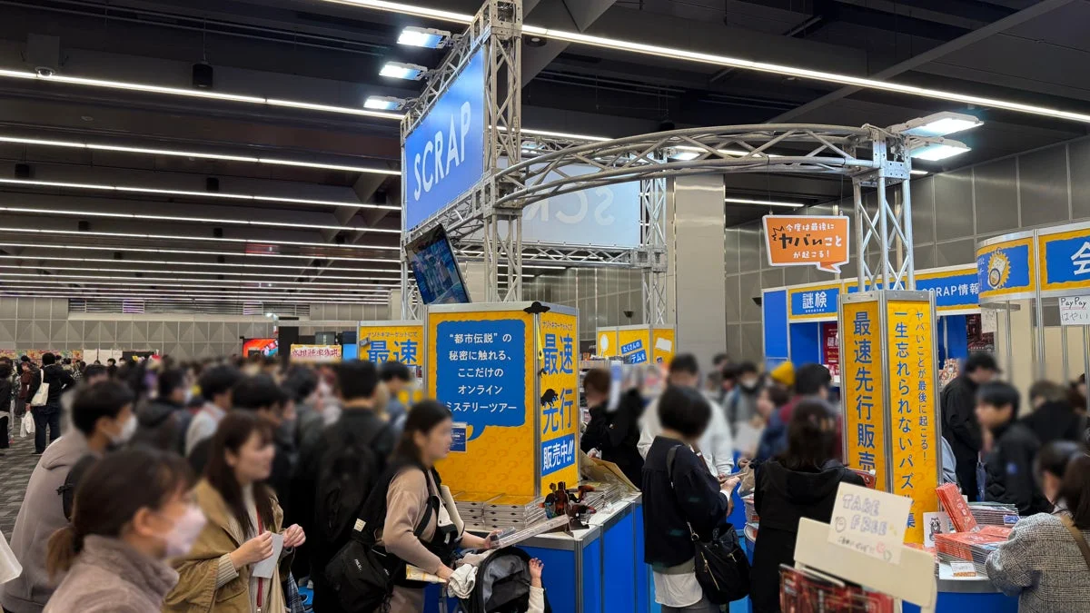 SCRAPブースの様子