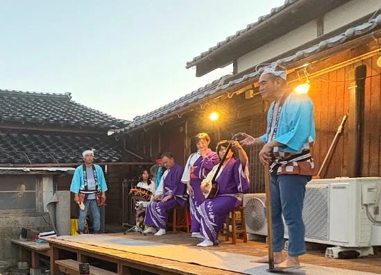 日本の伝統芸能のパフォーマンス