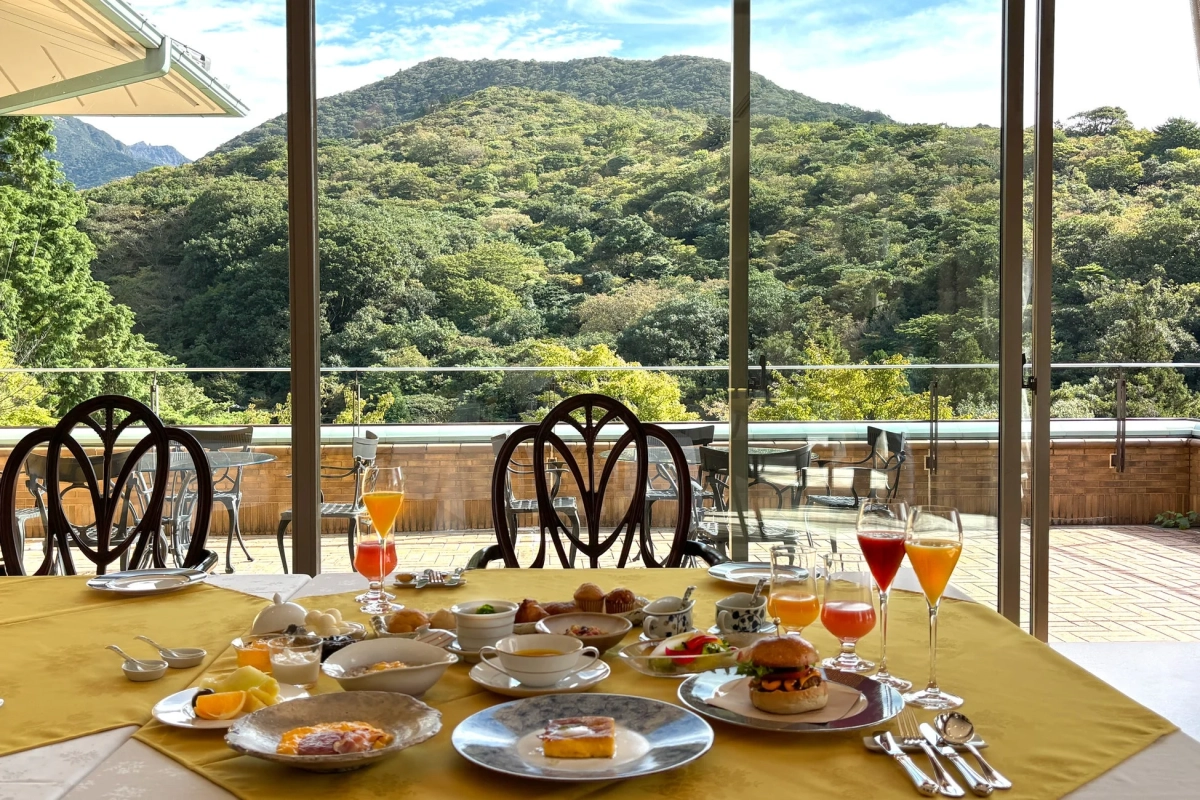 レストランからの眺め