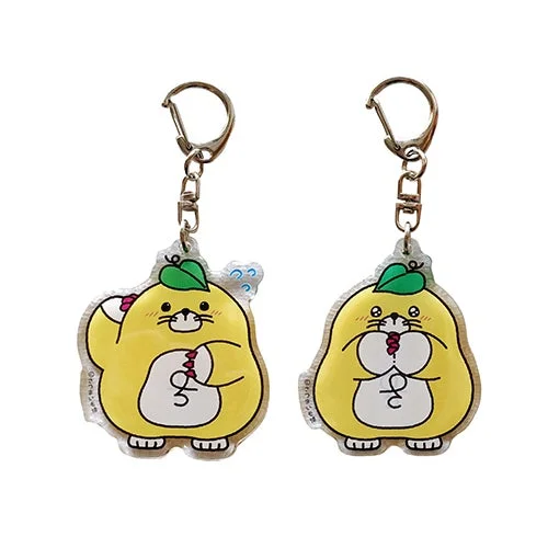 おさつ隊長新ポーズのアクリルキーホルダー