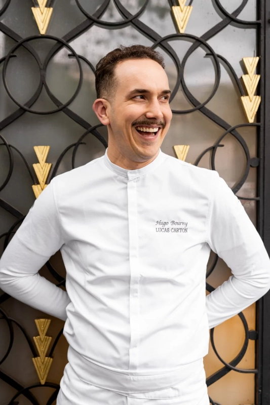 ユゴ・ブルニー氏のポートレート