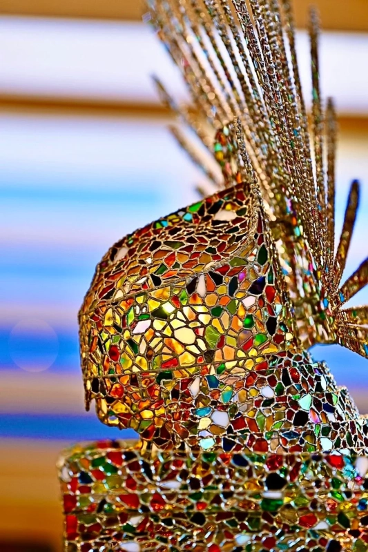 ステンドグラス製甲冑