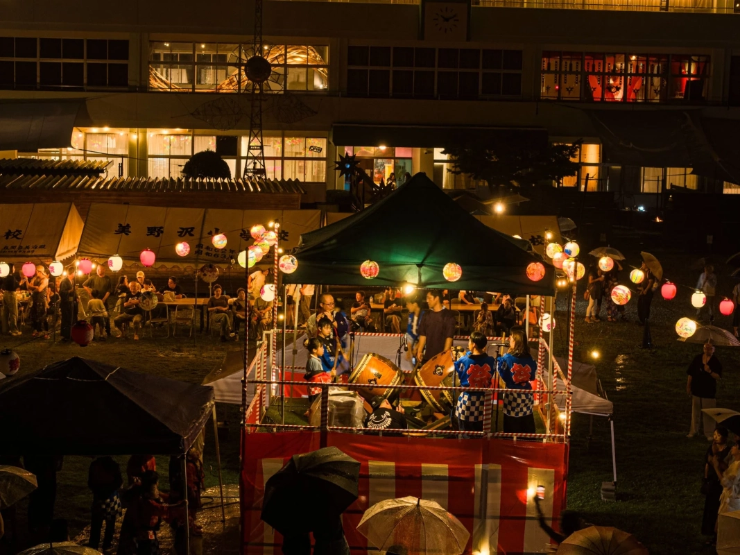 盆踊りまつりの様子
