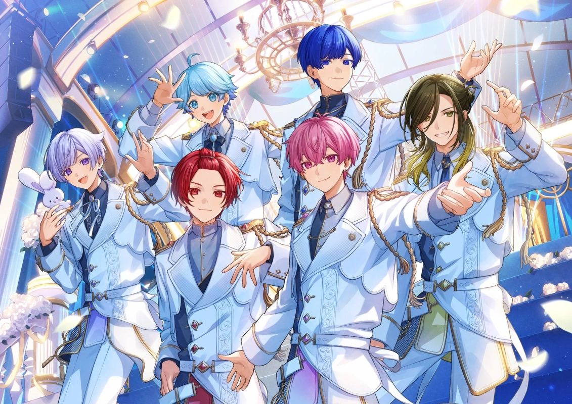 いれいすのメンバー集合イラスト