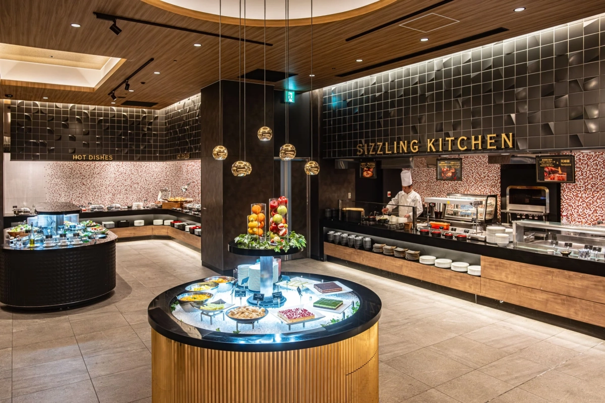 オールデイダイニング グランドエールのビュッフェ