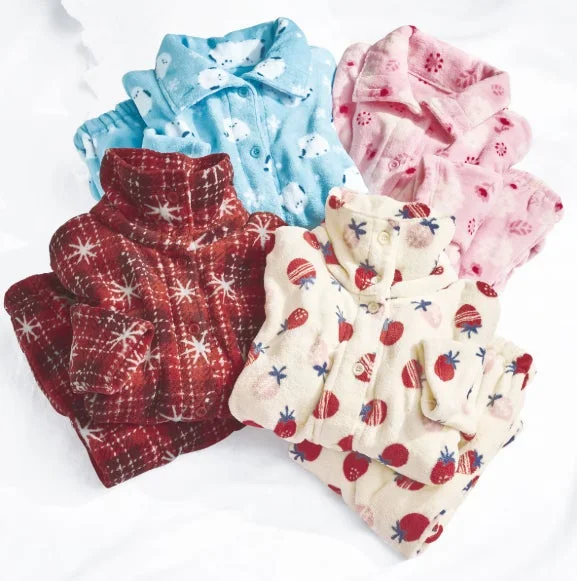 あったか可愛いハイネックパジャマ