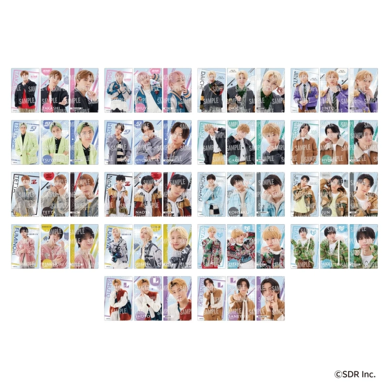 ビジュアルクリアカード3枚セット