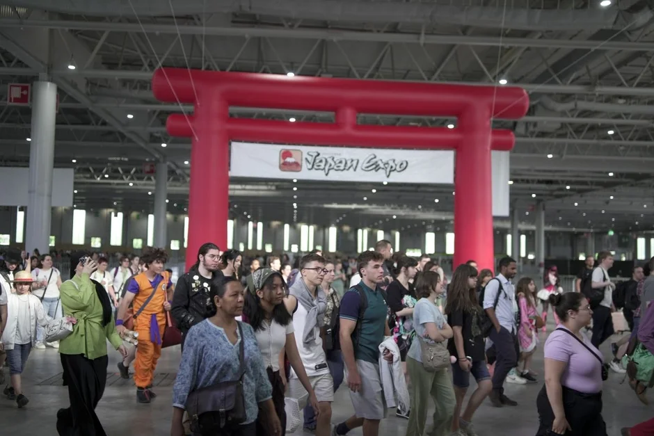 Japan Expo 会場の様子(鳥居)