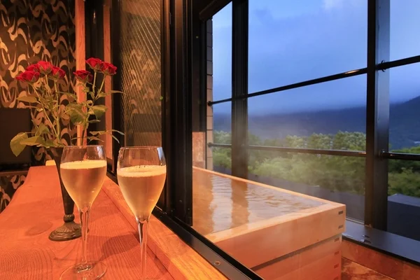 別邸今宵の露天風呂付き客室