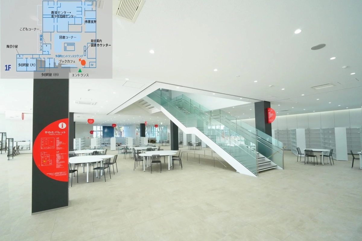 やわたパレット内観