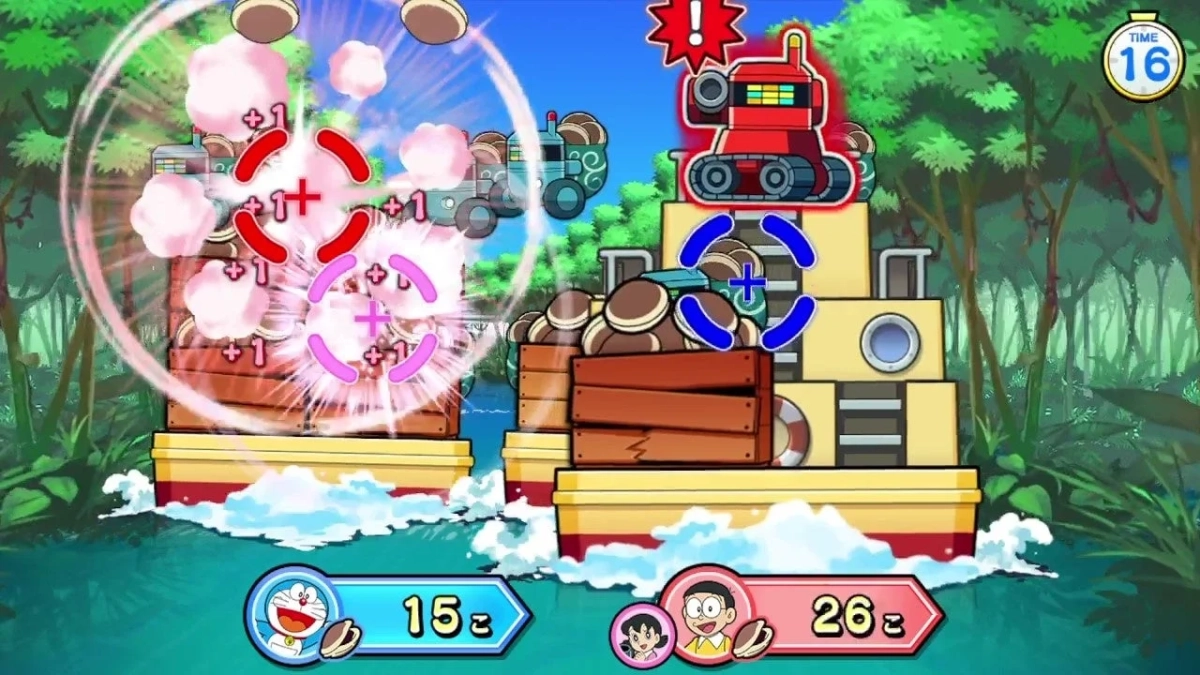 ドラえもんのゲーム画面