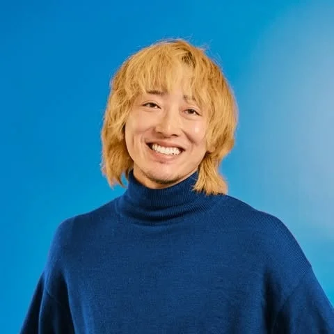 笑顔の男性のポートレート