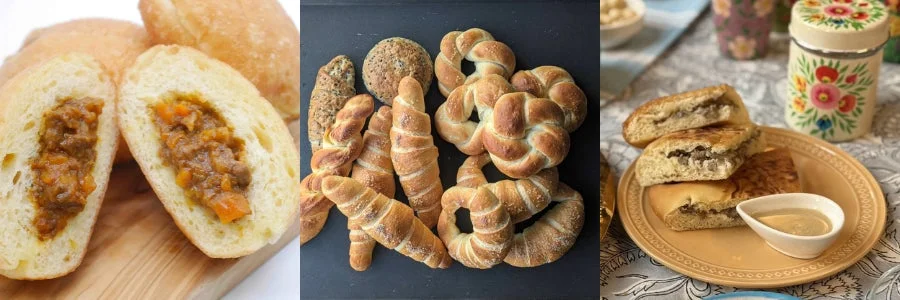 様々な種類のパン