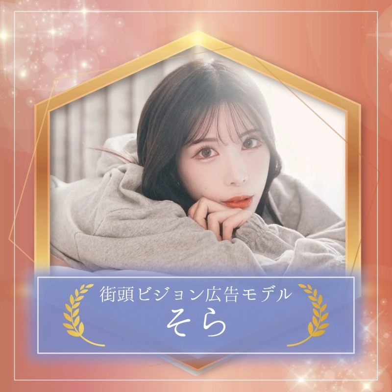 街頭ビジョン広告モデル そら