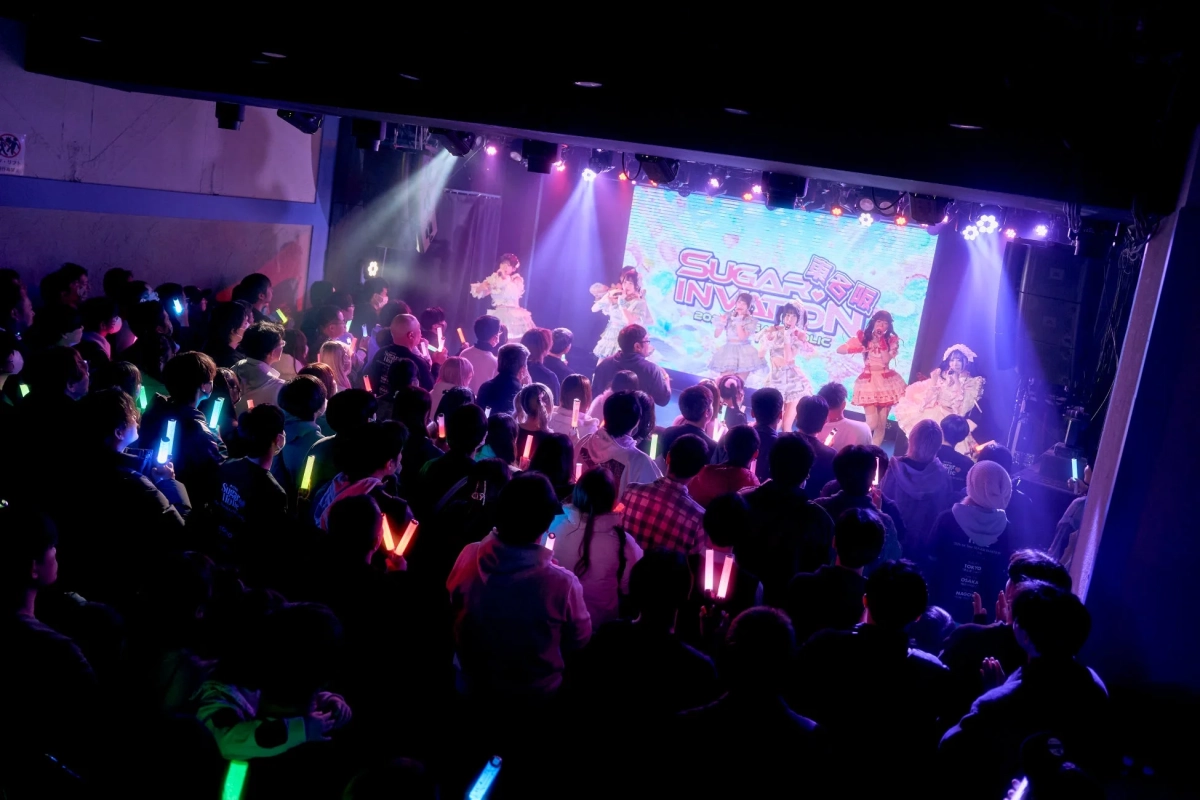 ライブ会場の様子