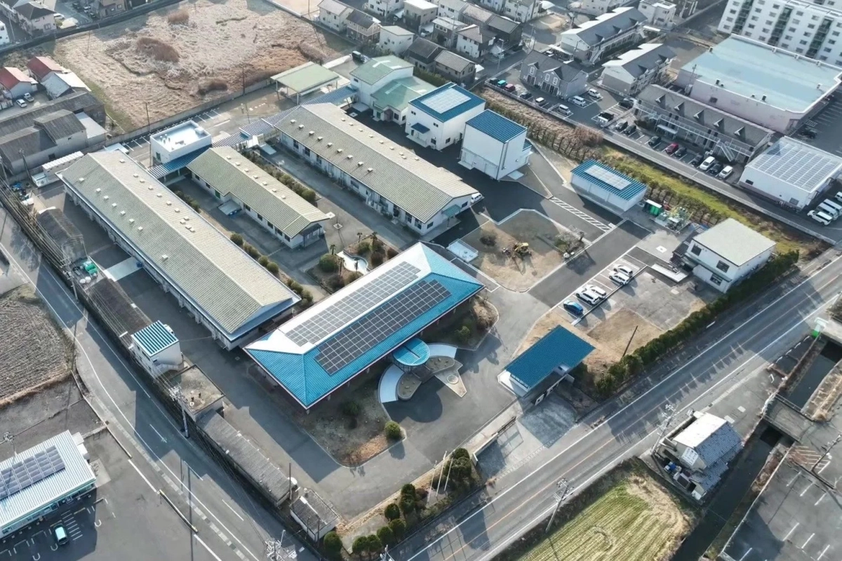 瀬戸内工場の空撮