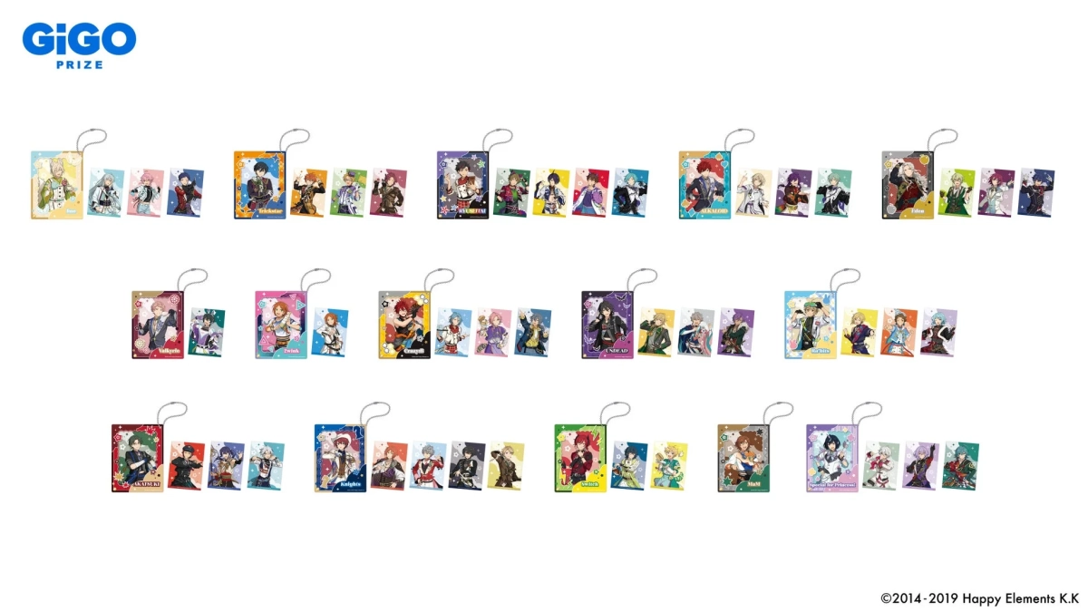 あんさんぶるスターズ!! アクリルキーホルダー&カード