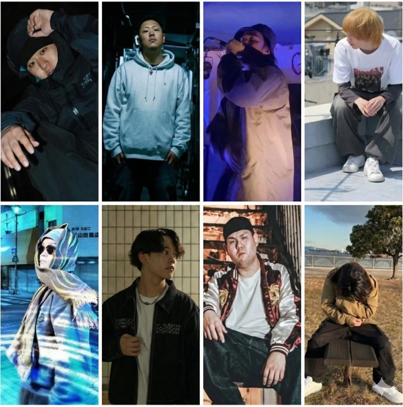 東海エリアの人気ラッパー8名